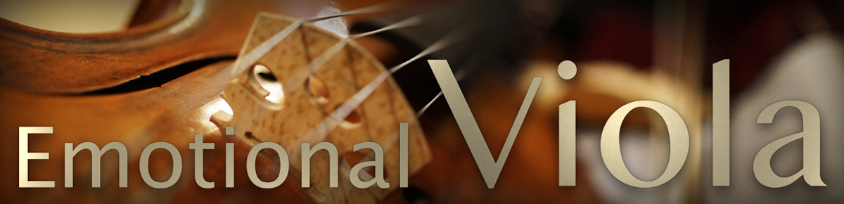 Emotional viola header