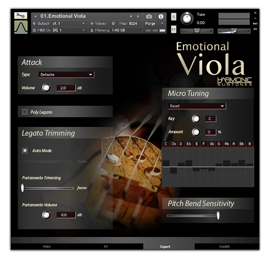 Viola Expert GUI