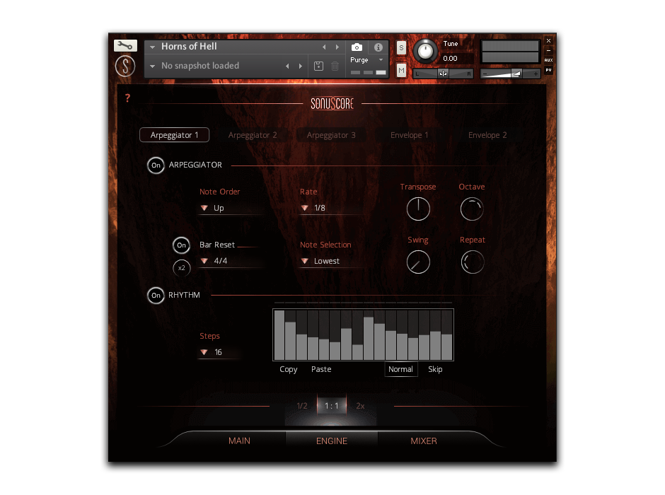 Horns Of Hell GUI Engine