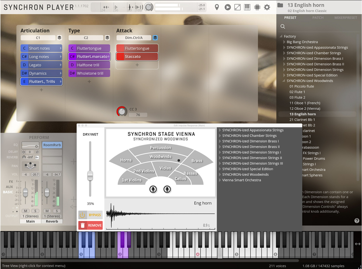 SYNCHRONized Woodwinds GUI