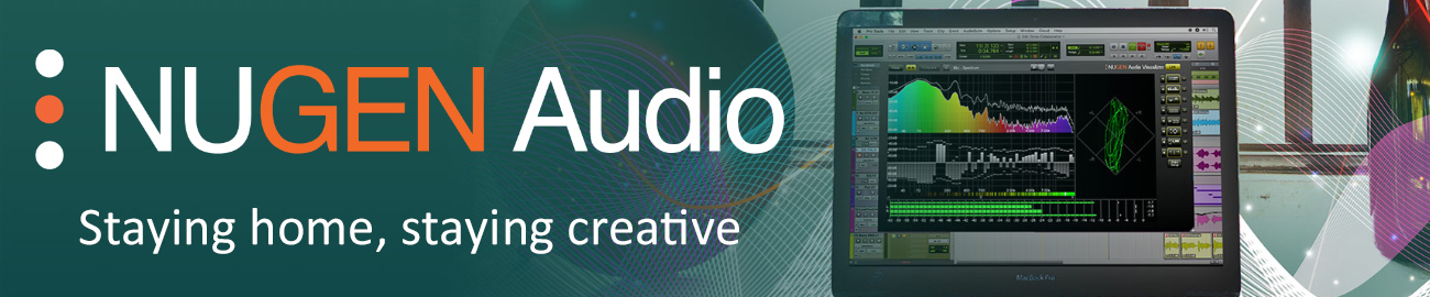 Banner NUGEN Audio - Stay At Home 20% OFF