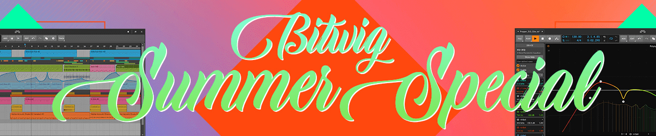 Banner Bitwig Summer Special 2020
