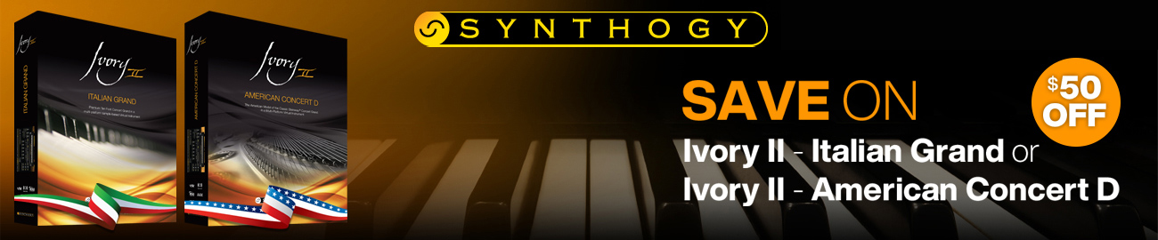 Banner Synthogy Italian & American Special