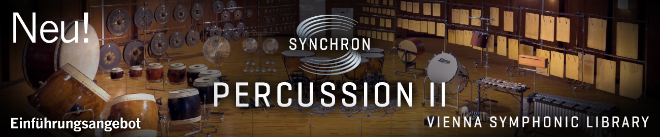 Banner VSL: Synchron Percussion II Introductory Offers