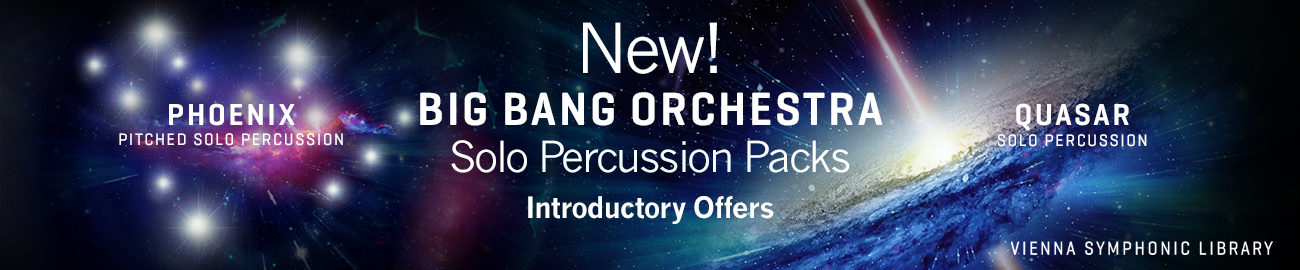 Banner VSL BBO: Solo Percussion Packs Intro Offer