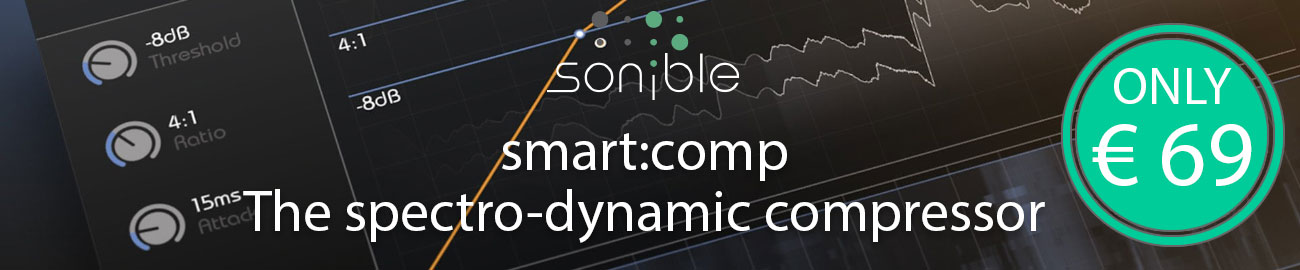Banner Sonible smart:comp Sale