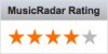 Music Radar Rating 4 Stars