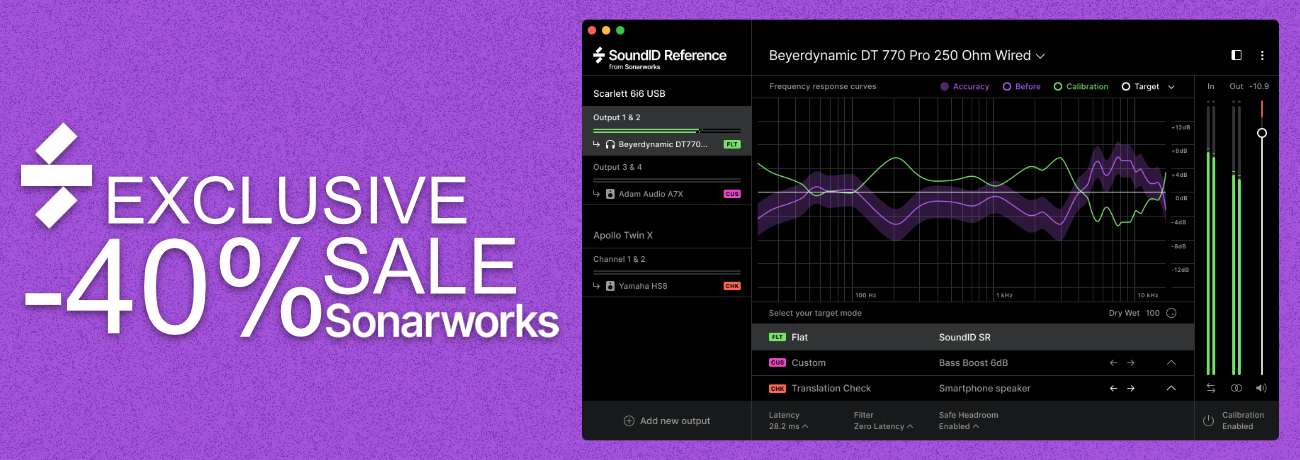 Sonarworks Exckusive Deal Banner