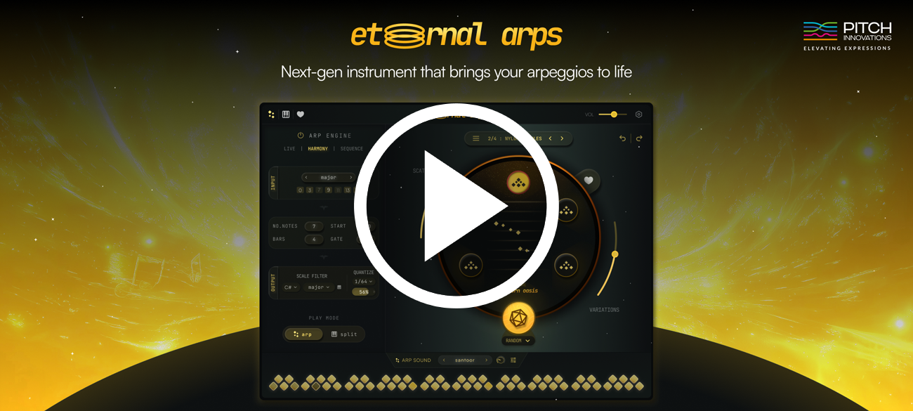 Eternal Arps Video Banner