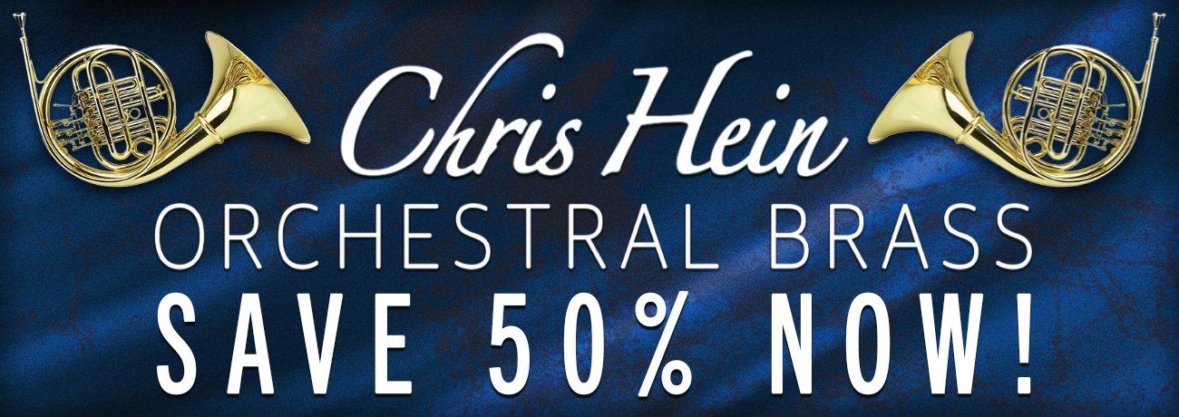 Chris Hein Brass Sale Banner
