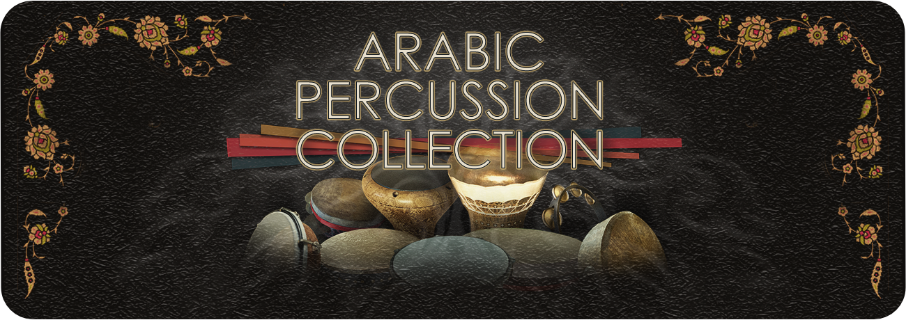 Arabic Percussion Collection Banner