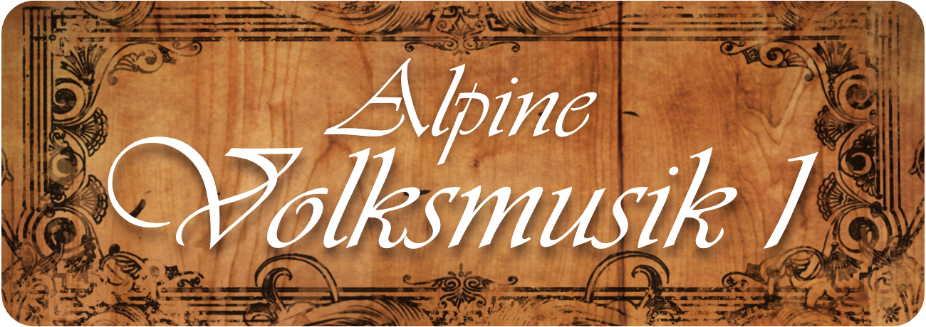 Alpine Volksmusik Banner