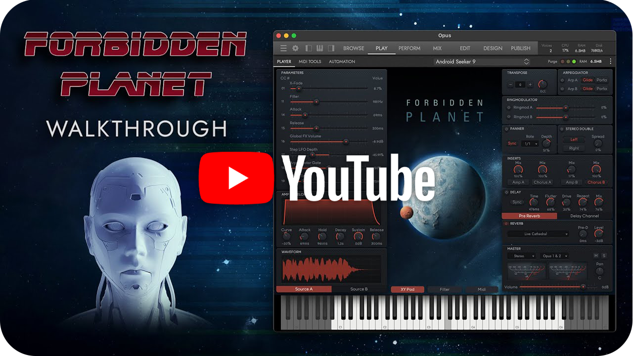 Forbidden Planet Video Banner
