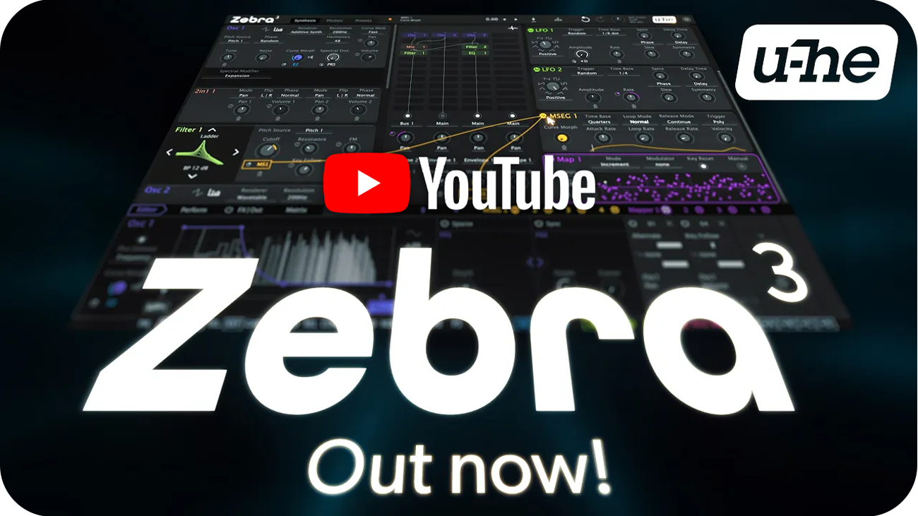 Zebra 3 Video Banner