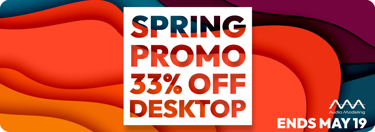 Audio Modeling Sale Banner