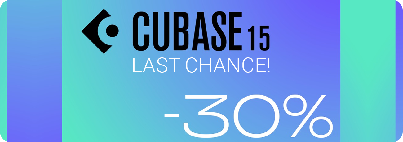Cubase Sale Last Call