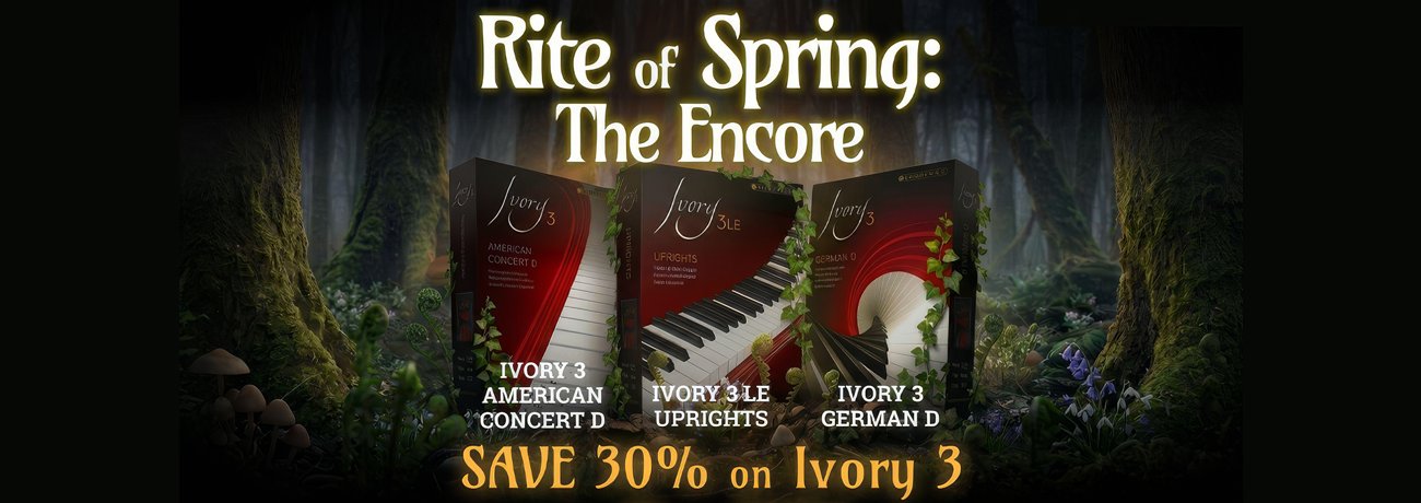 Synthogy Spring Sale Banner