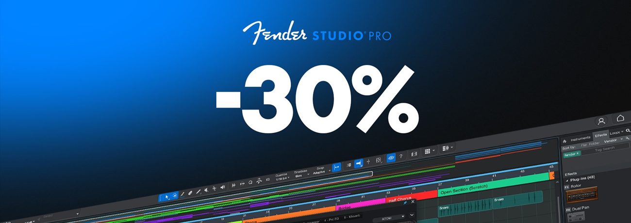 Fender Studio Pro Banner