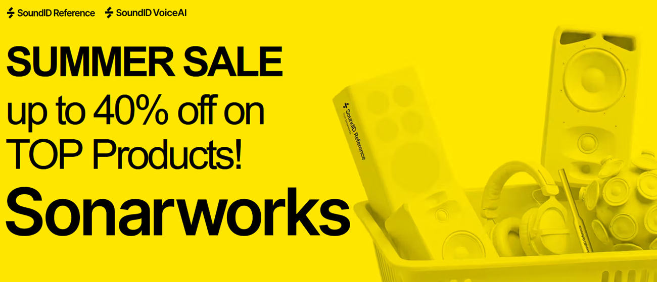 Sonarworks Summer Sale Banner