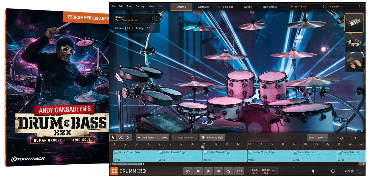 EZX Drum & Bass Banner