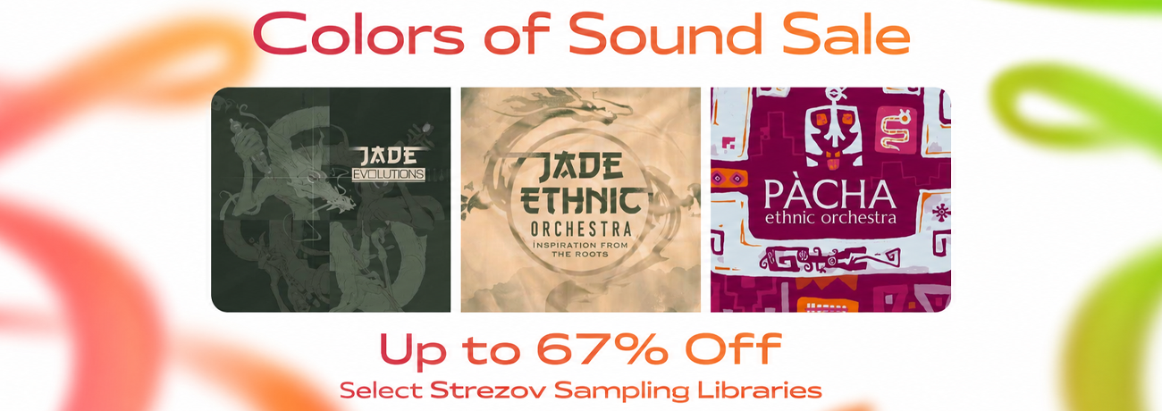 Colors of Sound Sale Banner