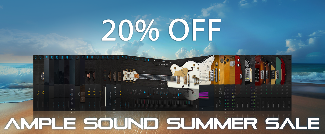 Amples Sound Summer Sale Banner