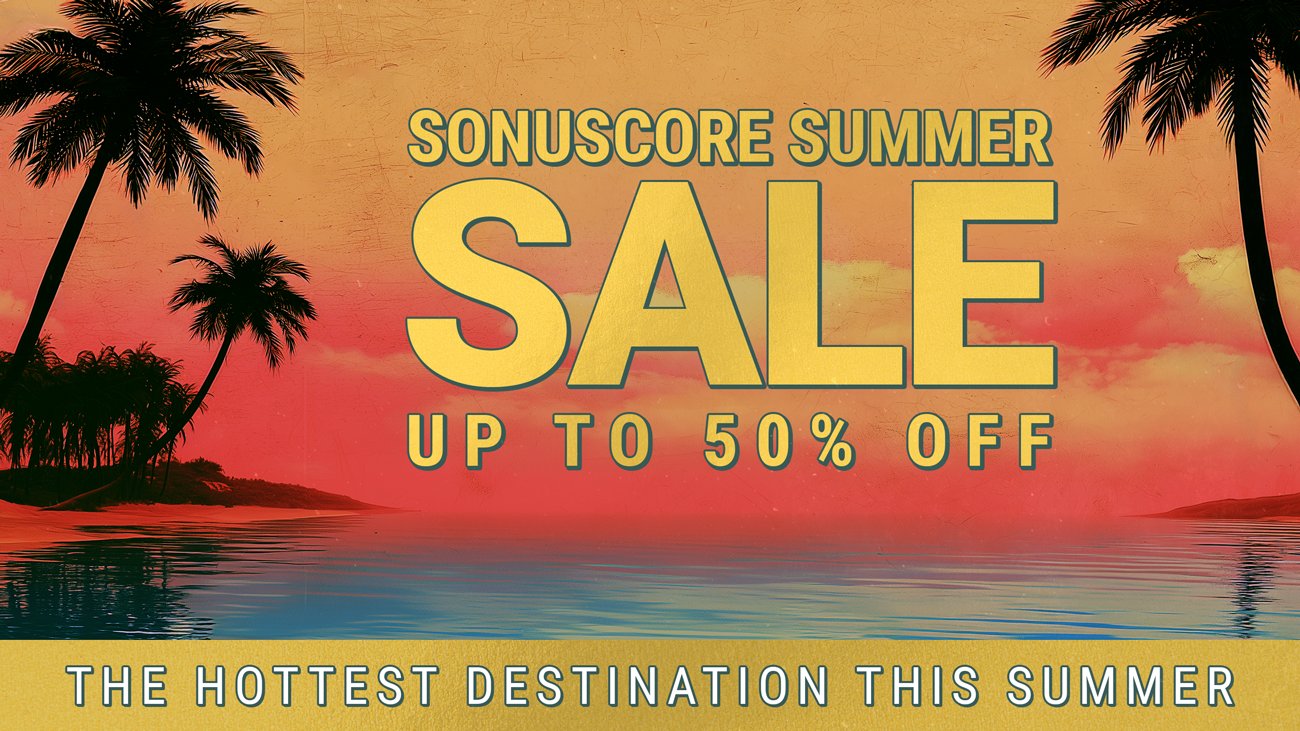 Sonuscore Summer Sale Banner