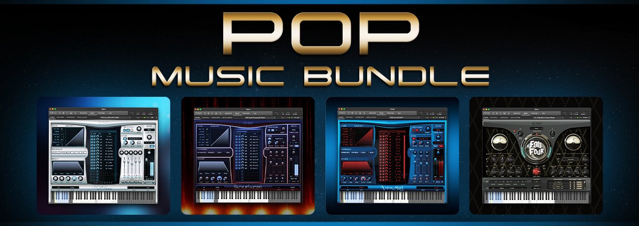 Pop Music Bundle Banner