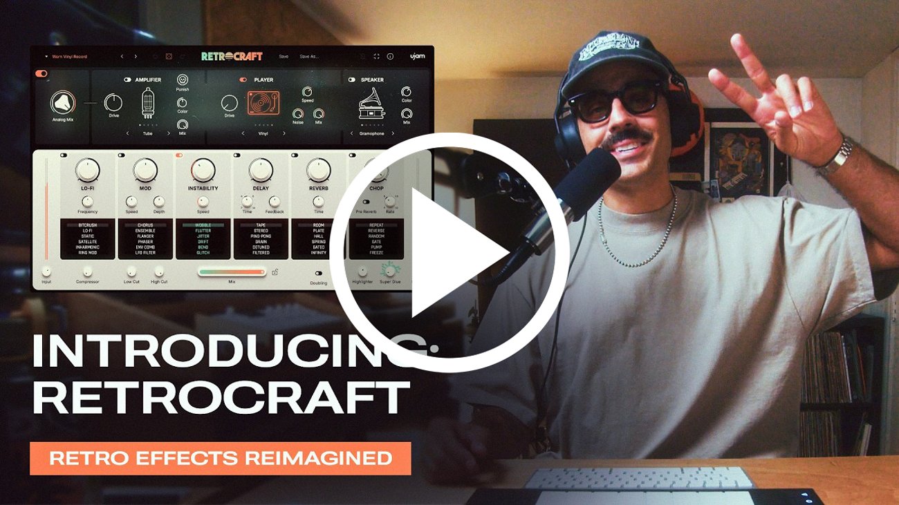 Retrocraft Video Banner