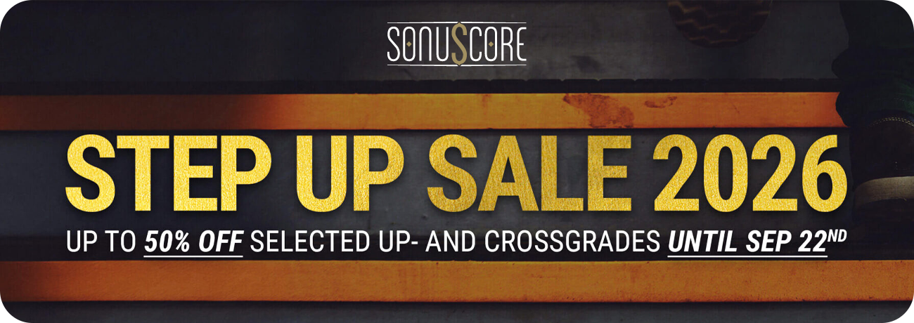 Sonuscore Step Up Banner