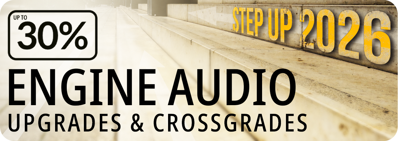 Engine Audio Step Up Banner