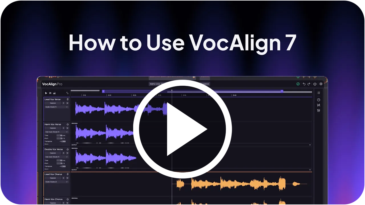 VocAlign 7 Video Banner
