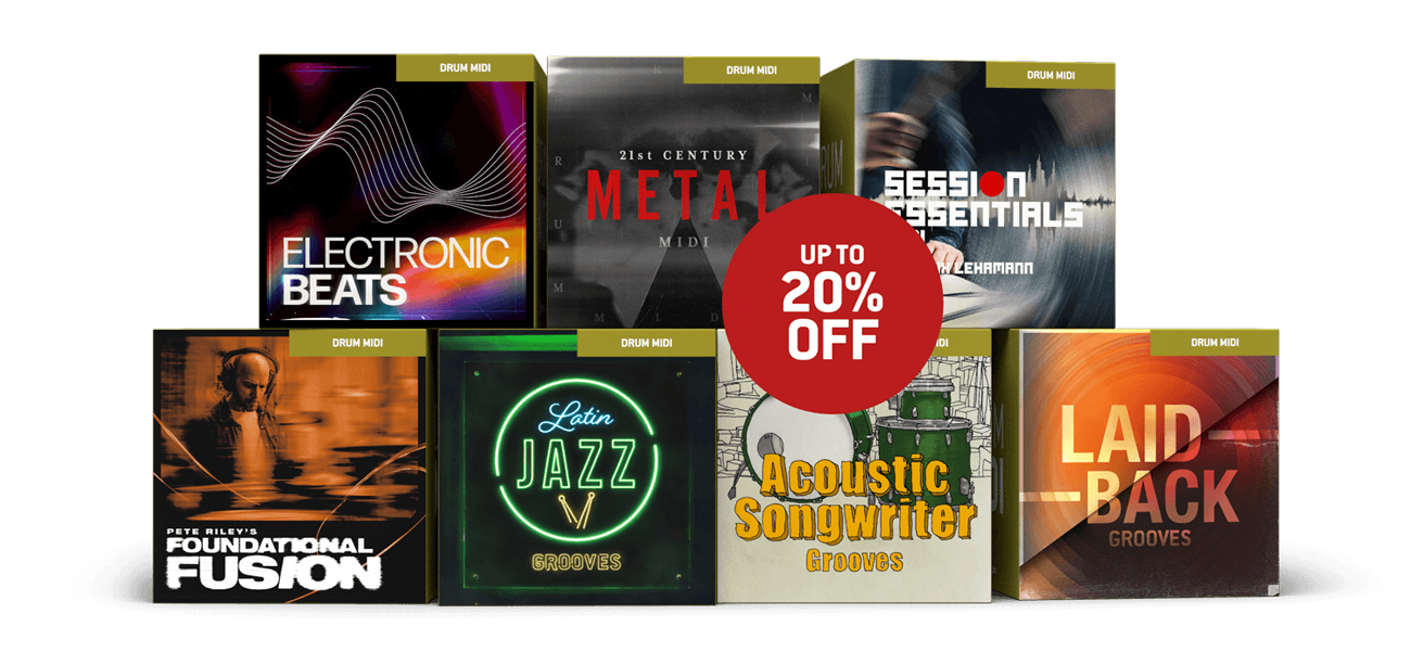 Drum MIDI Packs Banner