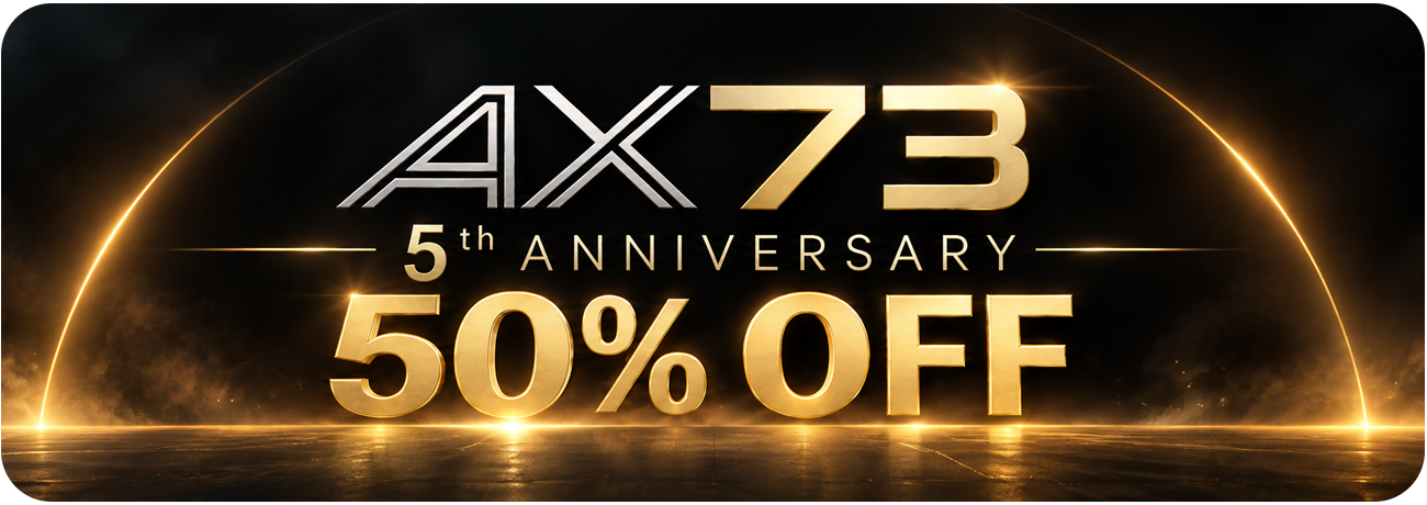 AX73 Anniversary Banner