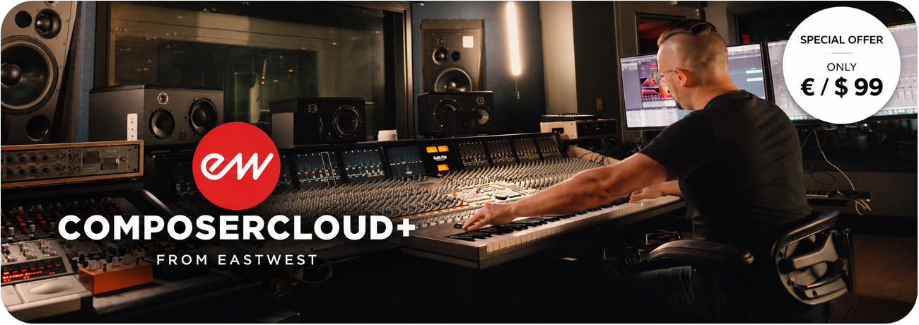 ComposerCloud+ Sale Banner