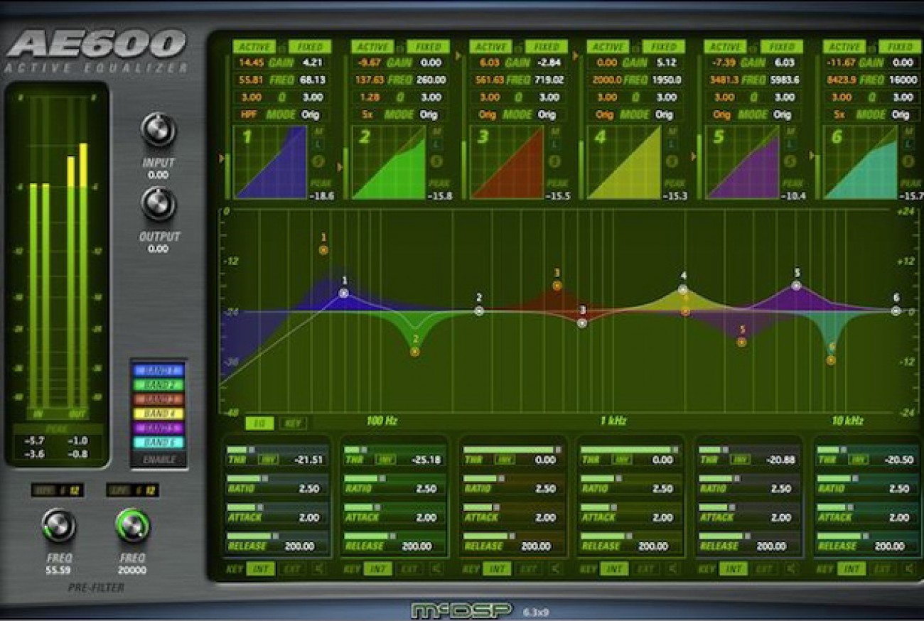 AE600 Active EQ McDSP