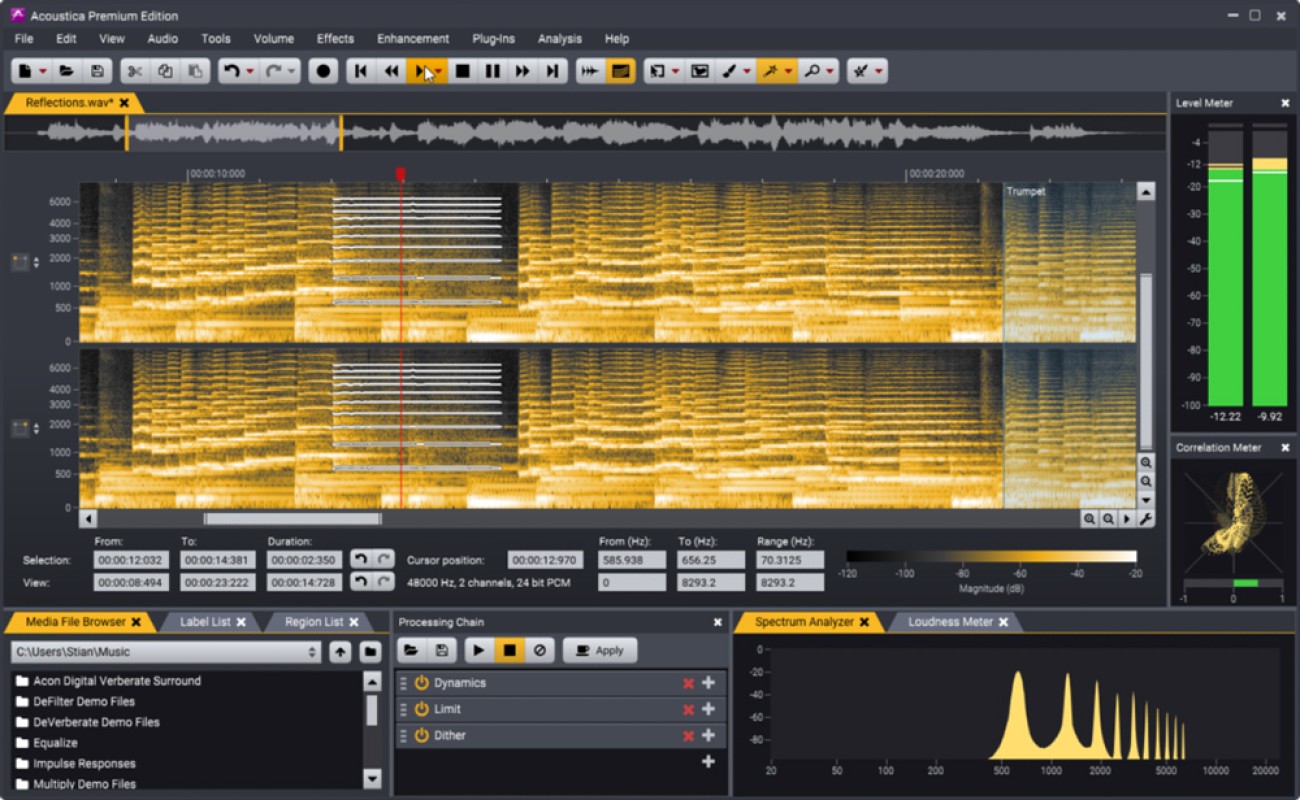 Tools Set Audio Video Acon Acoustica Premium 7.x | Acon Digital | bestservice.com | FR