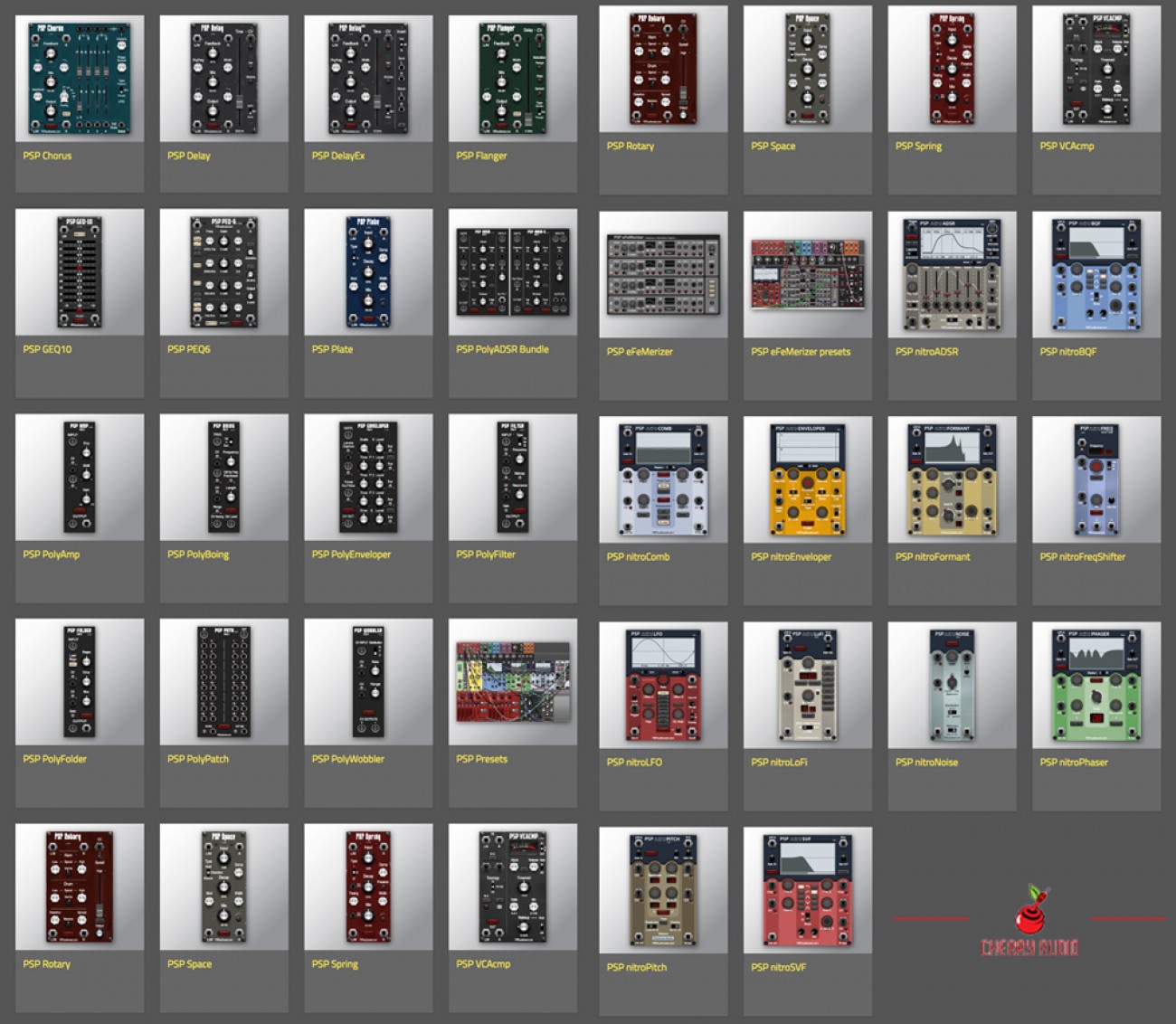 PSP Ultimate Modular Collection Cherry Audio EN