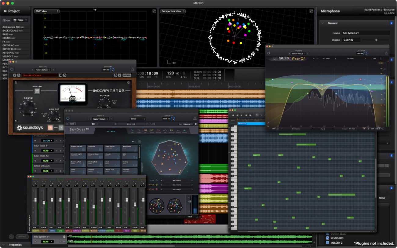 Sound Particles 3 Artist | Sound Particles | bestservice.com | EN