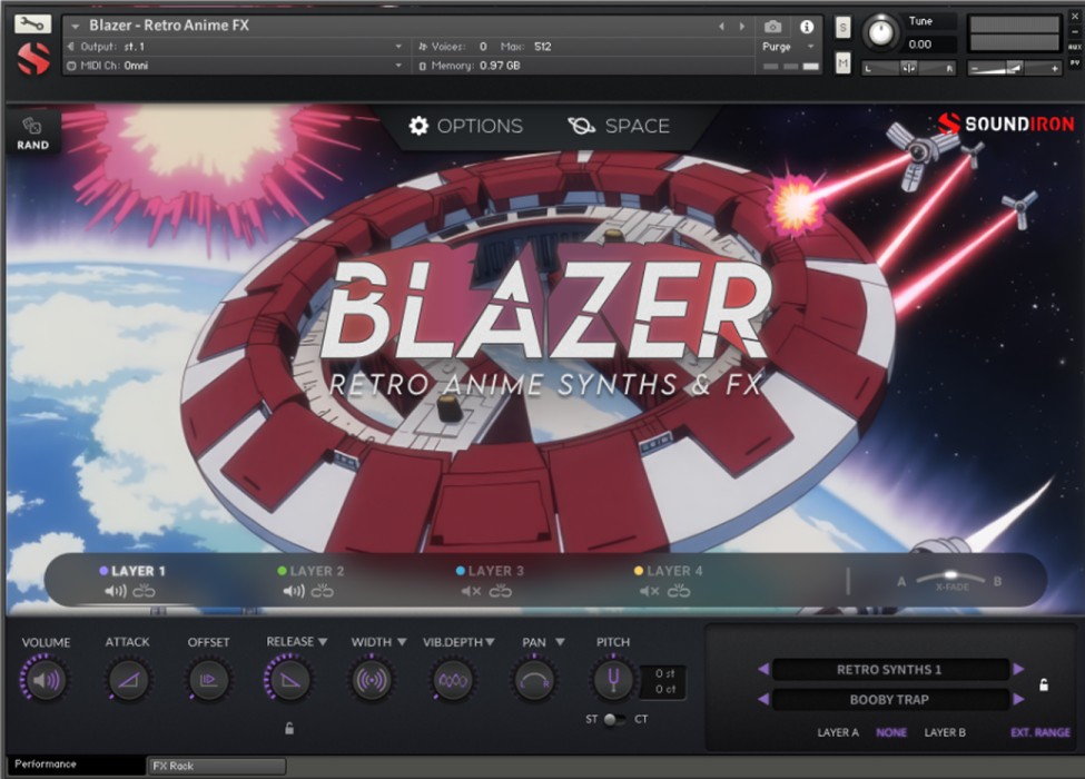 Blazer - Retro Anime FX | Soundiron | bestservice.com | EN