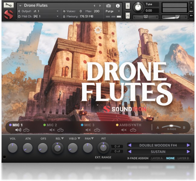 Drone Flutes Soundiron EN