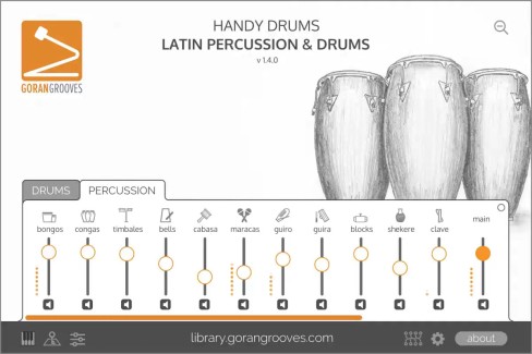 HD Latin Percussion & Drums | GoranGrooves Library | bestservice.com | EN