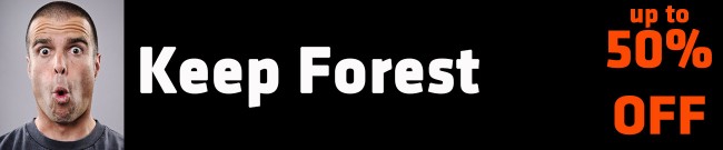 Banner Keep Forest Up to 50% OFF