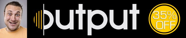 Banner Output November Sale - 35% Off All Software