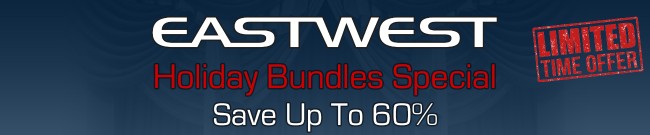 Banner EastWest - Holiday Bundle Special