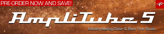 Banner IK Multimedia - AmpliTube 5 Pre-Order Sale