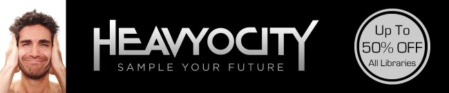 Banner Heavyocity Thanksgiving Sale - Up To 50% Off