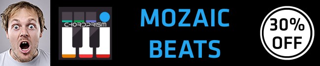 Banner Mozaic Beats - ChordPrism - 30% OFF