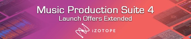 Banner iZotope - Music Production Suite 4 - Extended