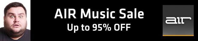 Banner AIR Music - Up to 95% OFF